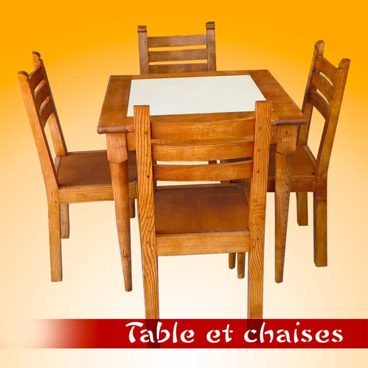 Table et chaises 2